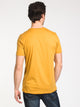 BOATHOUSE MENS VICTOR CREWNECK T - GOLD - CLEARANCE - Boathouse
