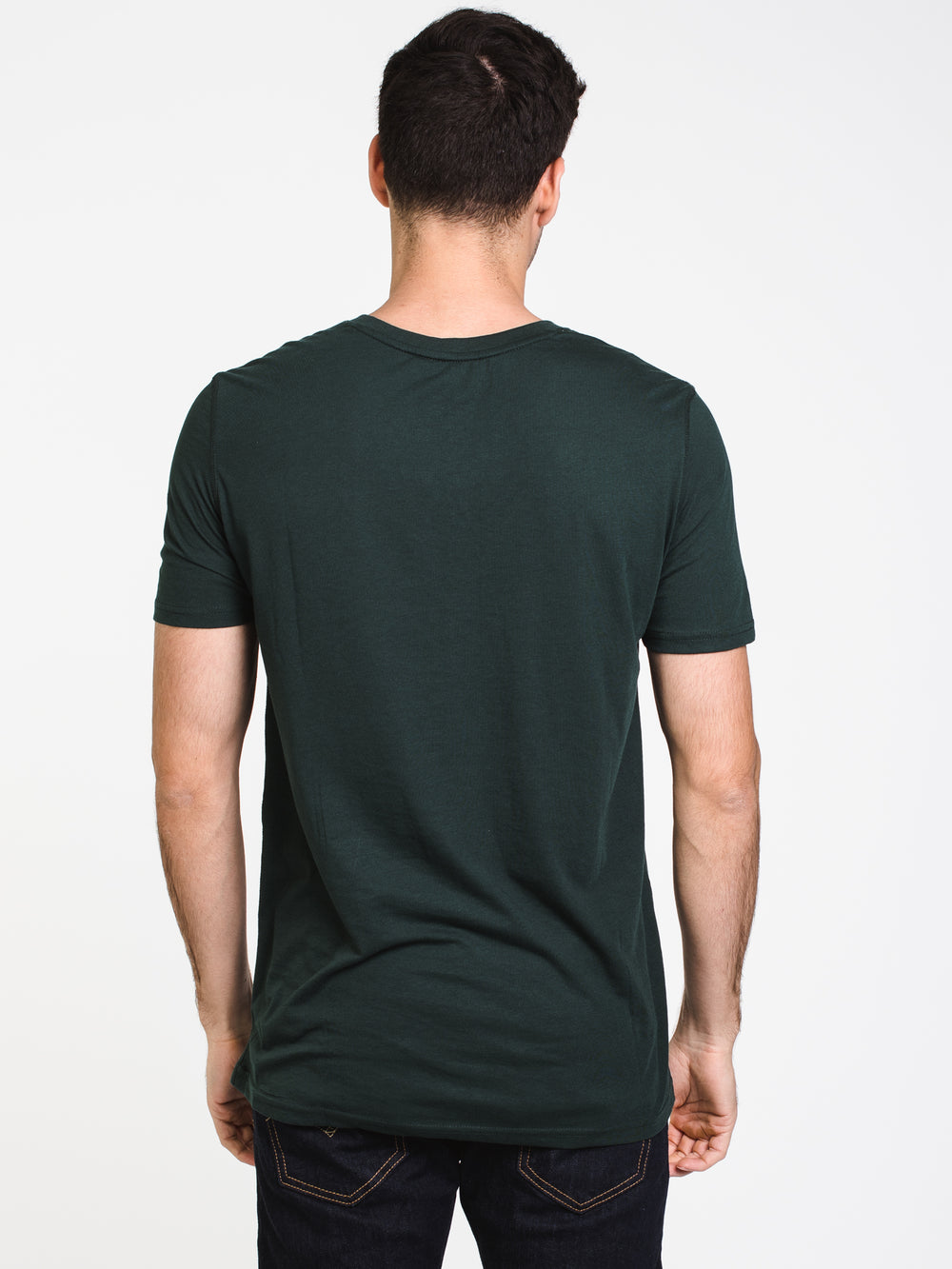 MENS VICTOR VNECK T - FOREST - CLEARANCE