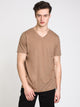 BOATHOUSE MENS VICTOR VNECK T - BEIGE - CLEARANCE - Boathouse