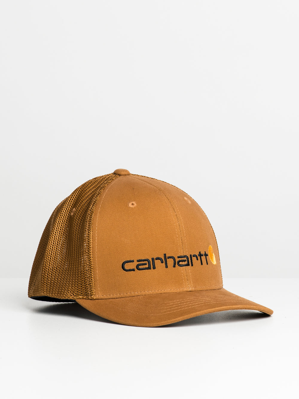 CARHARTT CANVAS MESHBACK HAT - BROWN - CLEARANCE
