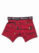 CHAMPION ALL OVER PRINT KNIT BOXER BRIEF - CHERRY - CLEARANCE - Boathouse