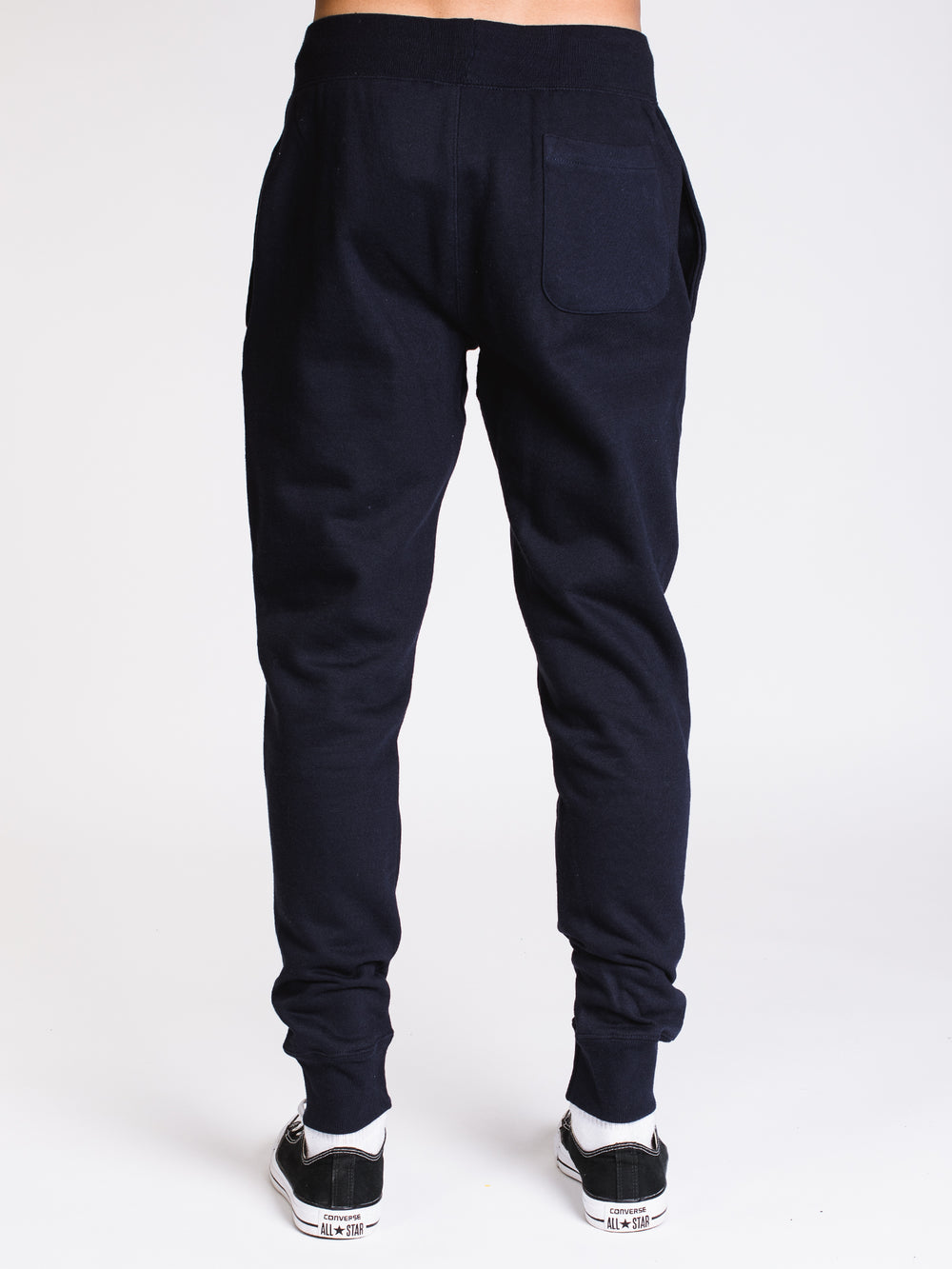 MENS REV WEAVE JOGGER PANT - NAVY - CLEARANCE