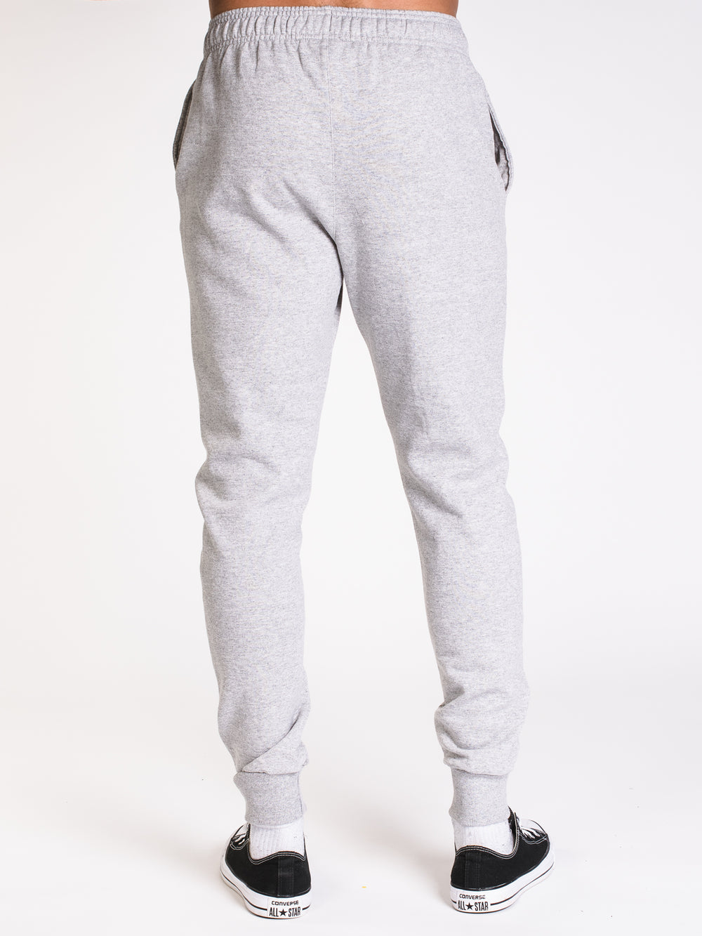 MENS POWERBLEND SCRIPT JOGGER-GY - CLEARANCE