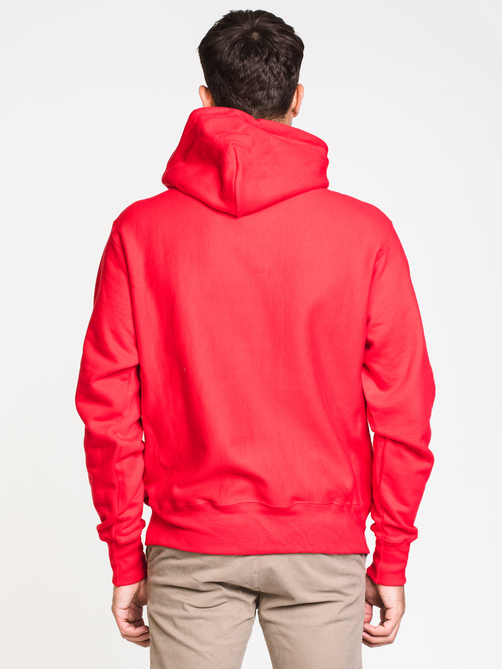 MENS RW PULLOVER HOODIE- SCARLET RED - CLEARANCE