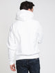 CHAMPION MENS RW EMBROIDERED SCRIPT PULLOVER HOODIE - WHITE - CLEARANCE - Boathouse