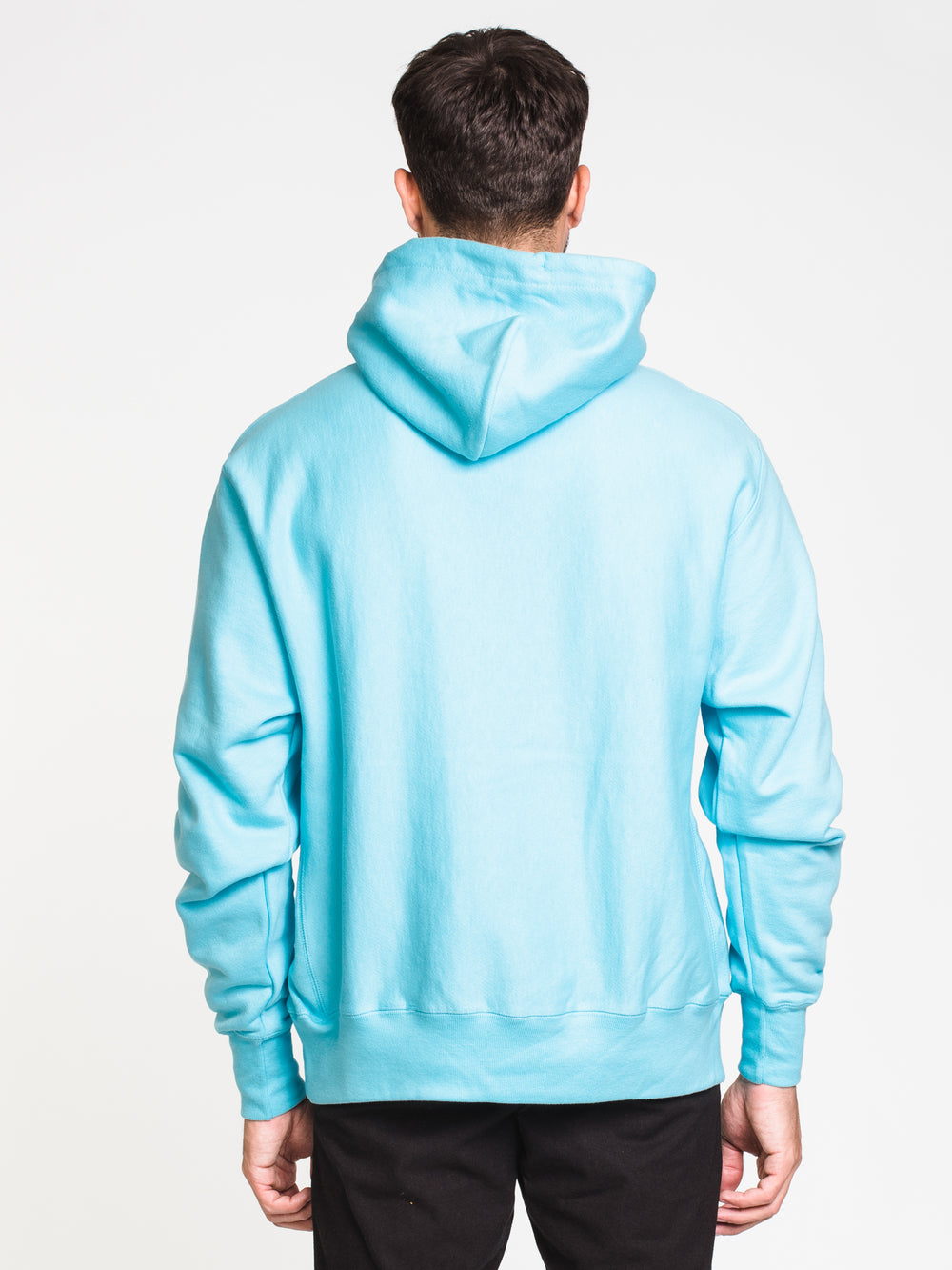 MENS RW SCREENED PULLOVER HOOD - BLUE - CLEARANCE
