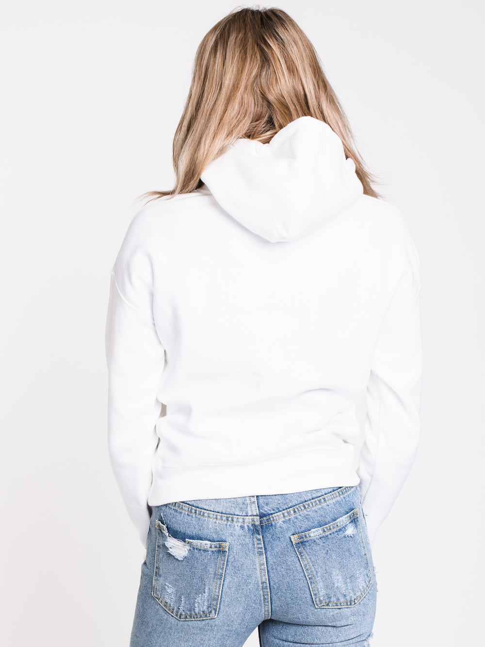 WOMENS CHENILLE PULL OVER HOODIE  - CLEARANCE