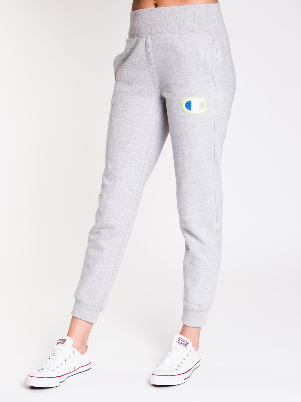 WOMENS REV WEAVE CHNLLE JOGGER - GRY - CLEARANCE