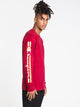 CHAMPION MENS CLASSIC RACE SCRIPT LONG SLEEVE T-CHY - CLEARANCE - Boathouse