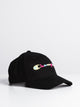 CHAMPION CLASSIC TWILL HAT - BLACK - CLEARANCE - Boathouse