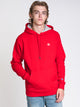 CHAMPION MENS COLOUR POP PULLOVER HOODIE - RED/WHITE - CLEARANCE - Boathouse