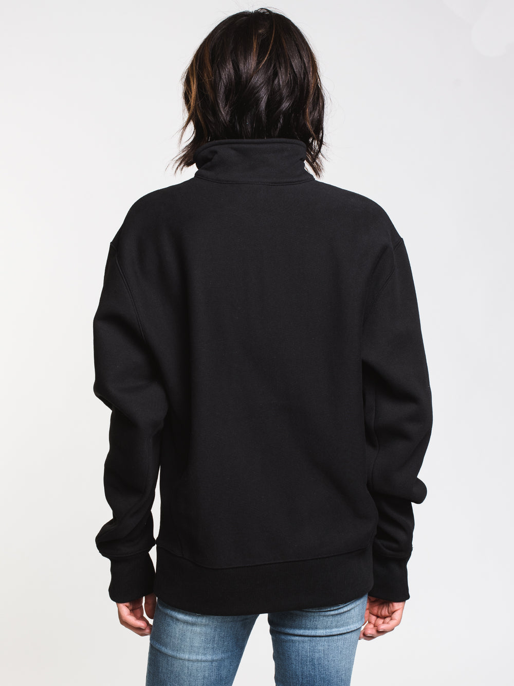 CHAMPION OVERSIZED REVERSE WEAVE 1/4 ZIP  - CLEARANCE