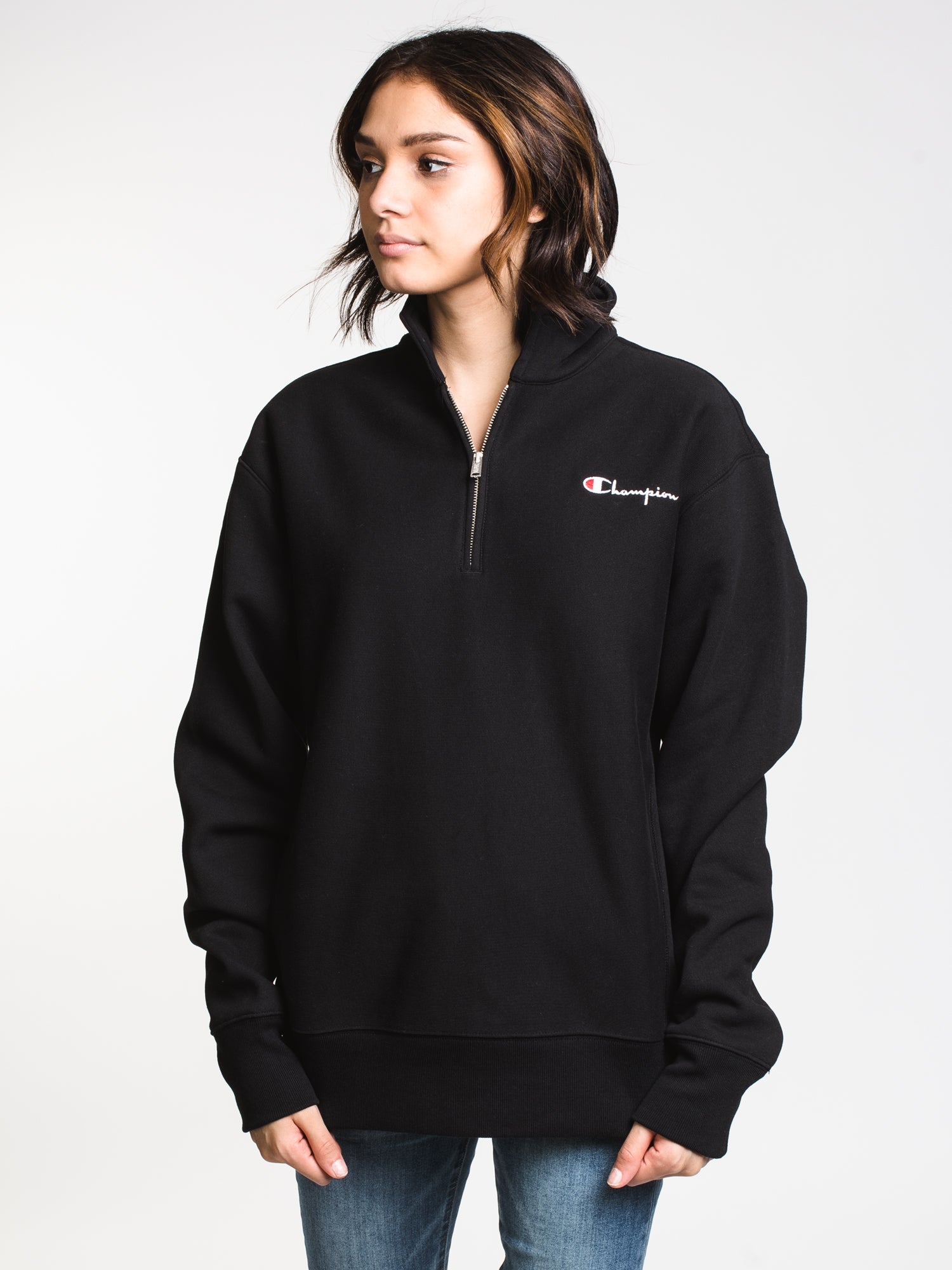 Champion quarter zip store womens