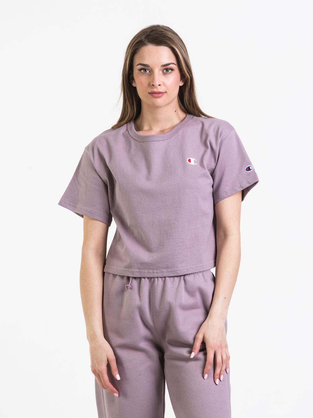 CHAMPION HERITAGE CROP T-SHIRT - CLEARANCE