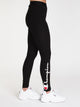 CHAMPION WOMENS EVERYDAY LEGGING - BLACK - CLEARANCE - Boathouse