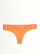 CALVIN KLEIN WOMENS THONG - BLAZE ORANGE - CLEARANCE - Boathouse