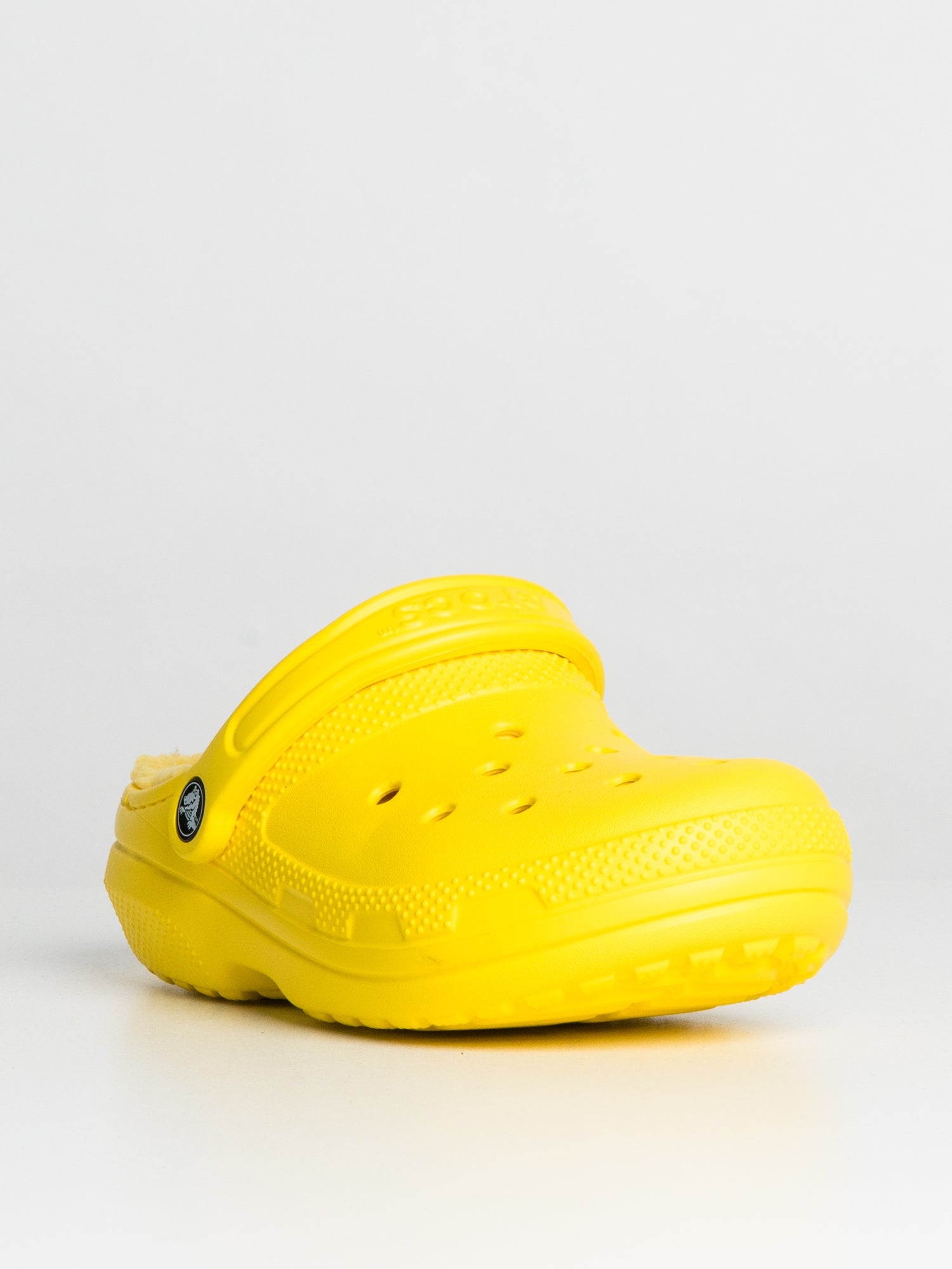 Yellow lined best sale crocs womens