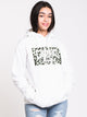 CROOKS & CASTLES WOMENS CHEETAH VIBES BOX PULLOVER HOODIE - CLEARANCE - Boathouse