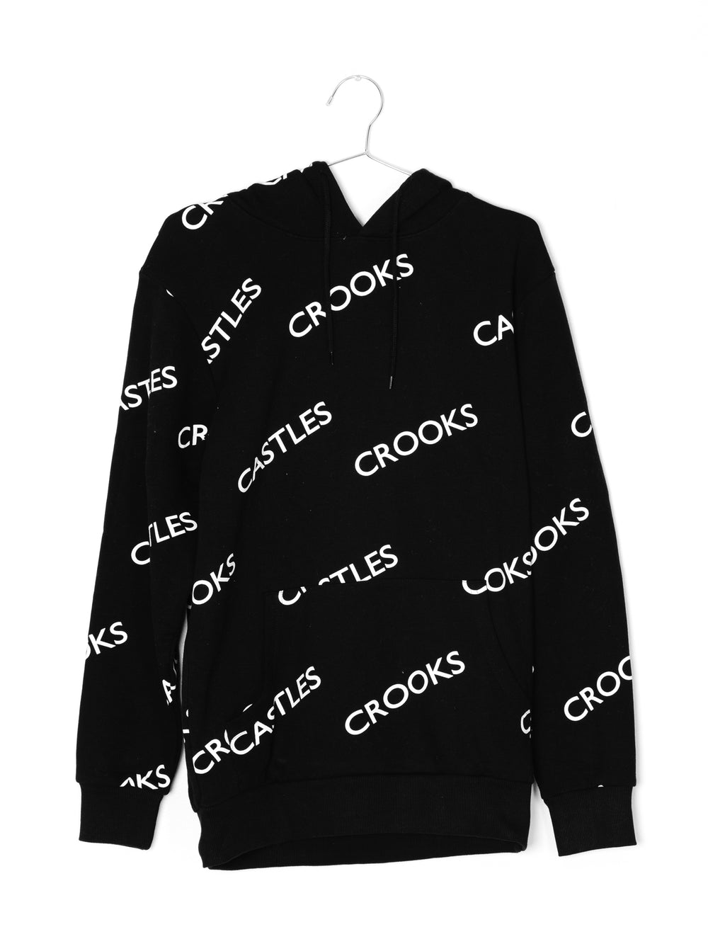 CROOKS & CASTLES NEW CORE LOGO PULLOVER HOODIE - CLEARANCE