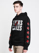 CROOKS & CASTLES MENS ROSES BLOCK PULLOVER HOODIE - BLACK - CLEARANCE - Boathouse