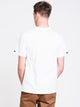 CROOKS & CASTLES MENS REVOLT BANDUSA SHORT SLEEVET-SHIRT- WHITE - CLEARANCE - Boathouse