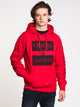 CROOKS & CASTLES MENS KLEPTO PULLOVER HOOD - RED - CLEARANCE - Boathouse