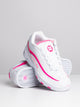 DC SHOES WOMENS LEGACY LITE - WHITE/HOT PINK - CLEARANCE - Boathouse