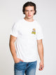 DGK MENS TRIPPIN T - WHITE - CLEARANCE - Boathouse