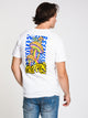 DGK MENS TRIPPIN T - WHITE - CLEARANCE - Boathouse