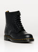 DR MARTENS MENS DR MARTENS 1460 FLAMES SMOOTH BLACK BOOT - CLEARANCE - Boathouse