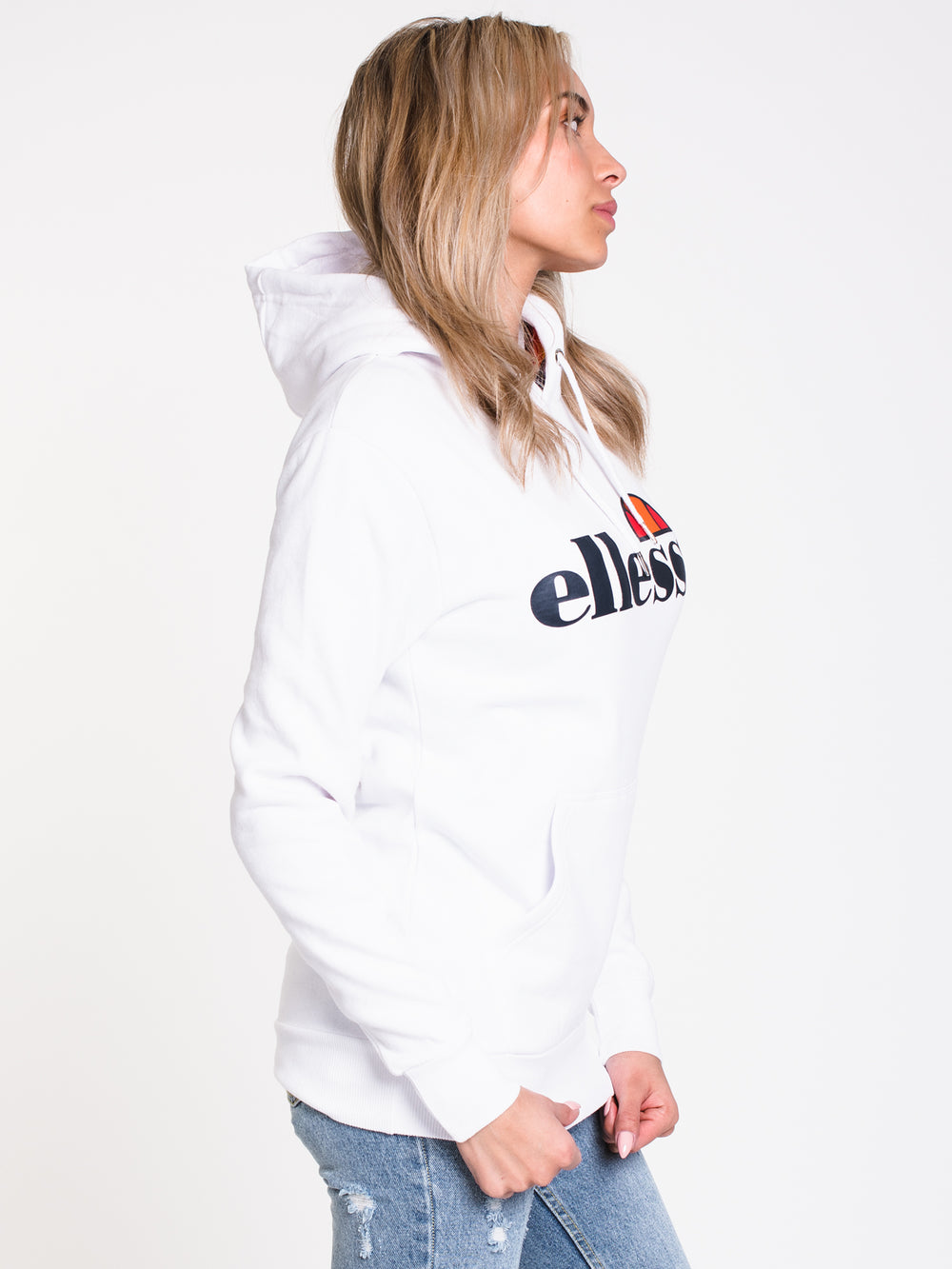 WOMENS TORICES Pullover HOOD - WHITE - CLEARANCE