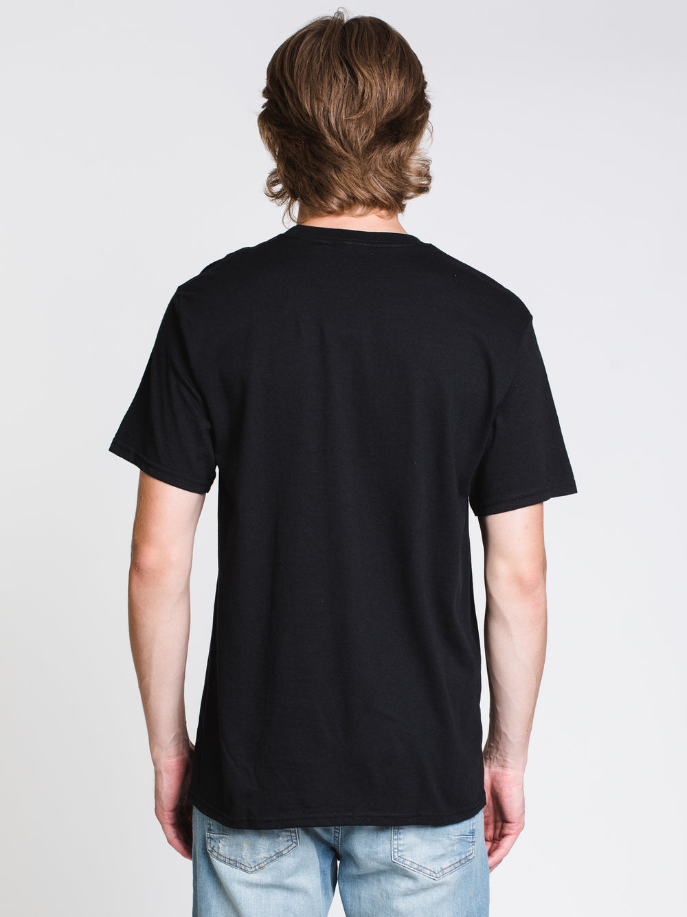 MENS MICAH S/S T - BLACK - CLEARANCE