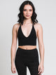 FREE PEOPLE FREE PEOPLE SCOOP ME UP RACERBACK - BLACK - CLEARANCE - Boathouse