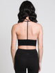FREE PEOPLE FREE PEOPLE SCOOP ME UP RACERBACK - BLACK - CLEARANCE - Boathouse