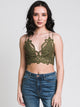 FREE PEOPLE FREE PEOPLE ADELLA BRALETTE - OLIVE - CLEARANCE - Boathouse