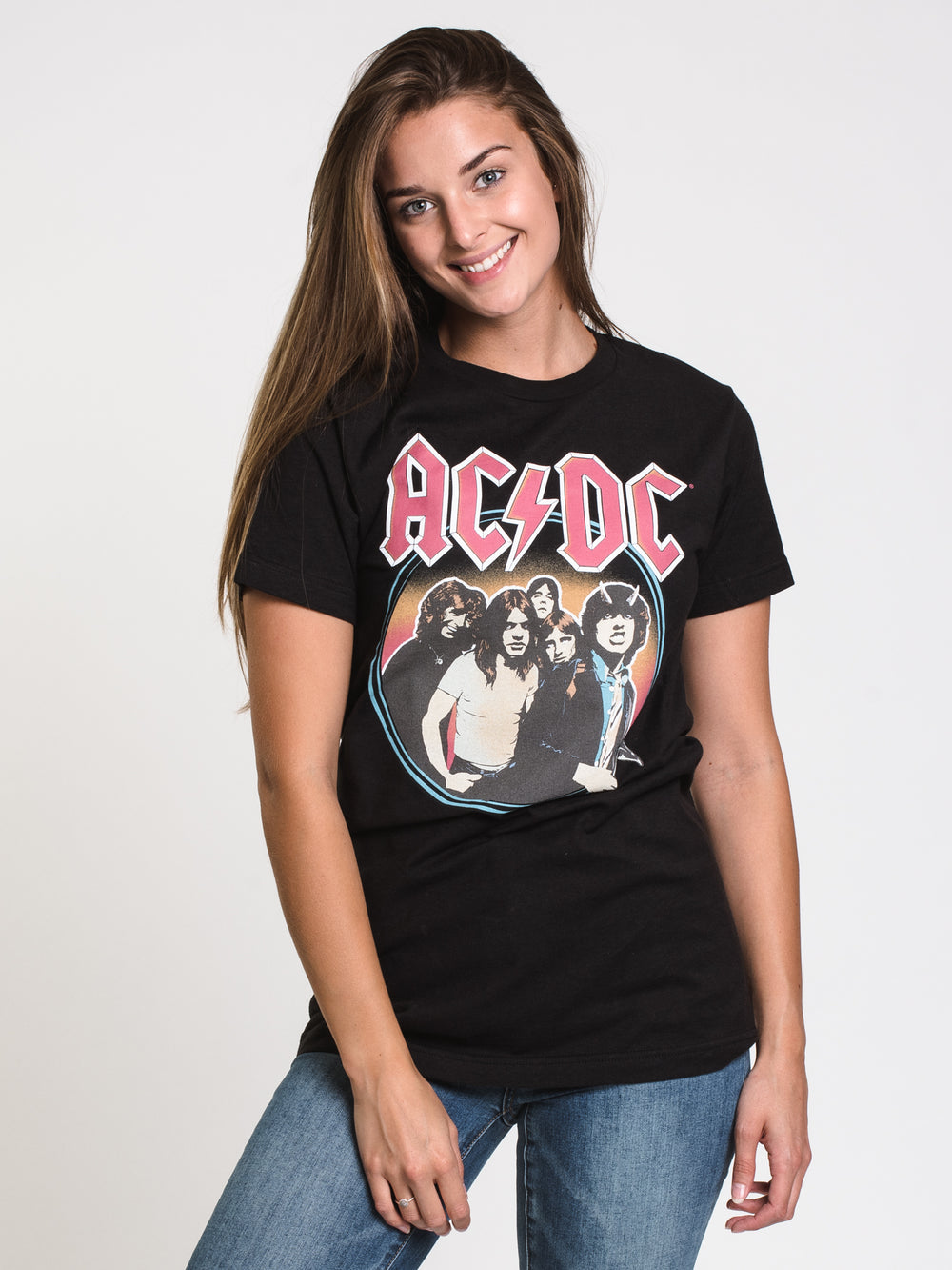 GOODIE TWO SLEEVE AC/DC AQUATINT T-SHIRT  - CLEARANCE