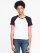 HARLOW WOMENS SONIA RIBBED TEE - CLEARANCE - Boathouse
