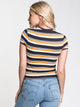 HARLOW WOMENS AUTUMN STRIPED TEE - CLEARANCE - Boathouse