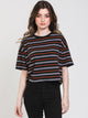 HARLOW HARLOW PIPER BOXY STRIPE TEE - CLEARANCE - Boathouse