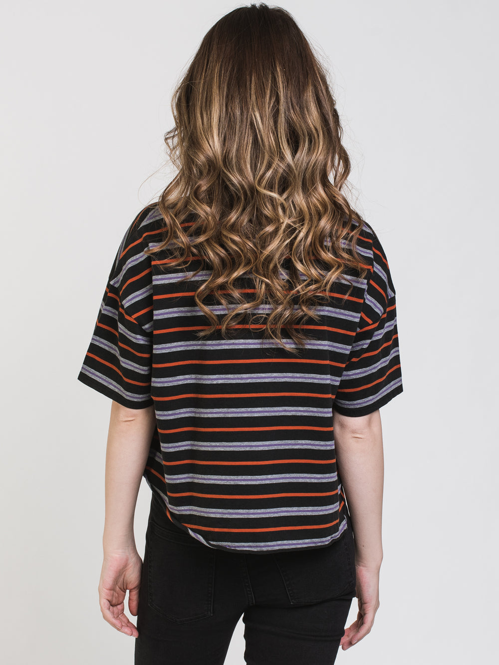 HARLOW PIPER BOXY STRIPE TEE - CLEARANCE