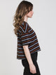 HARLOW HARLOW PIPER BOXY STRIPE TEE - CLEARANCE - Boathouse