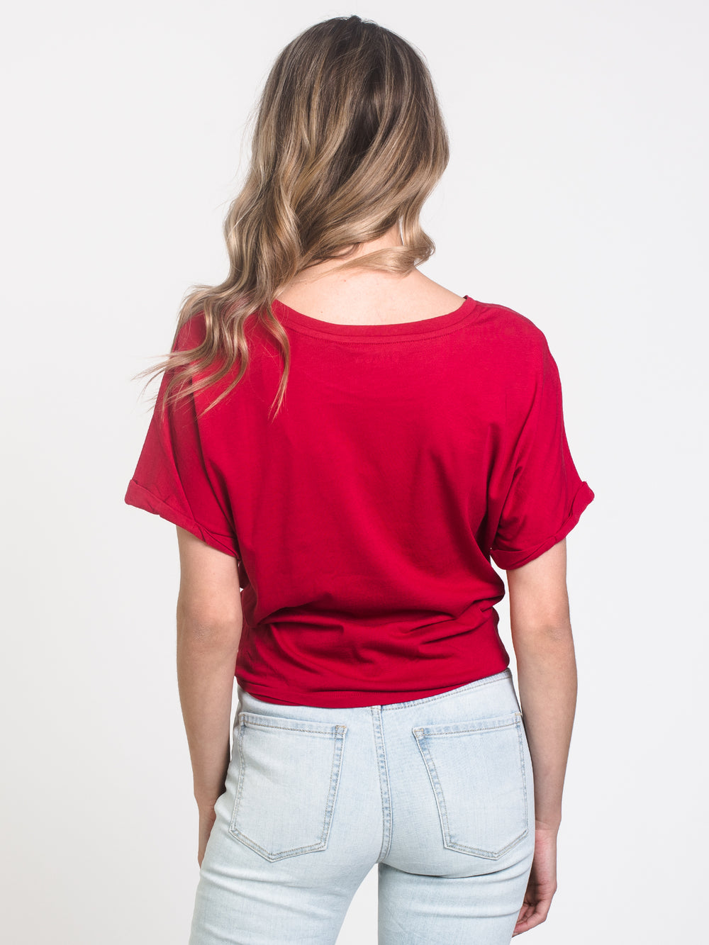 WOMENS LAYLA KNOTTED TEE - CLEARANCE
