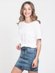 HARLOW WOMENS LAYLA KNOTTED TEE - CLEARANCE - Boathouse