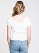 HARLOW WOMENS PAIGE SCOOP TEE - CLEARANCE - Boathouse