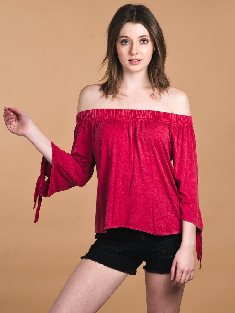 WOMENS WOMENS LANA OFF THE SHOULDER - CLEARANCE