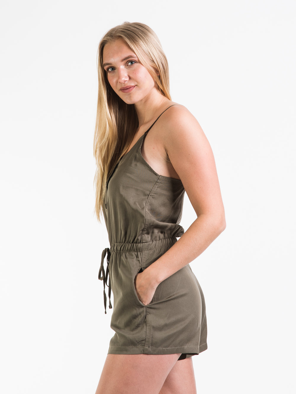 HARLOW HAILEY TENCEL ROMPER - CLEARANCE