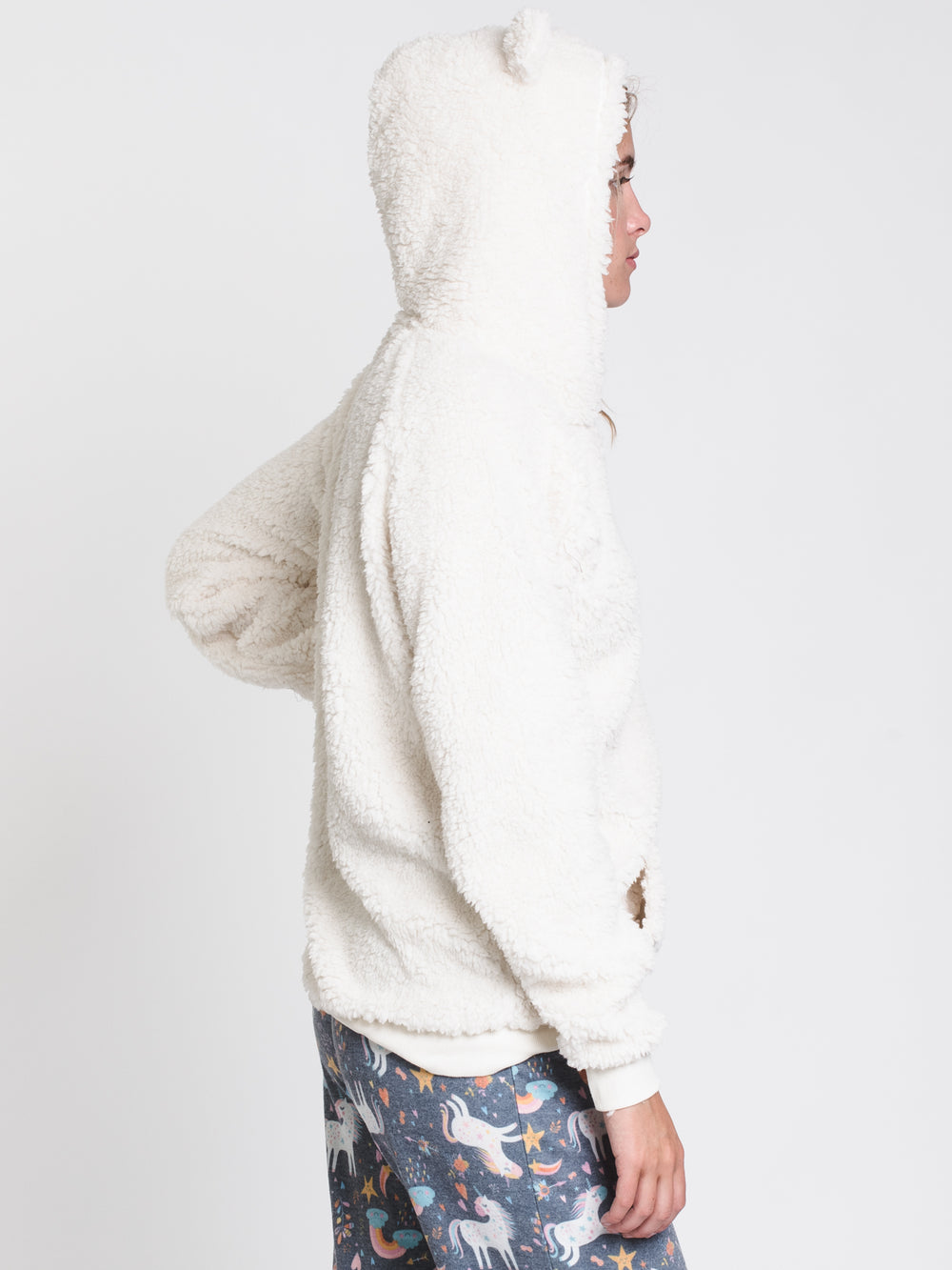 AVA SHERPA HOODIE - LIQUIDATION