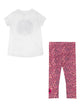 CONVERSE LITTLE GIRLS CONVERSE ALL OVER PRINT LEGGINGS & T-SHIRT SET - CLEARANCE - Boathouse