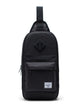 HERSCHEL SUPPLY CO. HERSCHEL SUPPLY CO. HERITAGE SHOULDER BAG BACKPACK - BLACK X - CLEARANCE - Boathouse