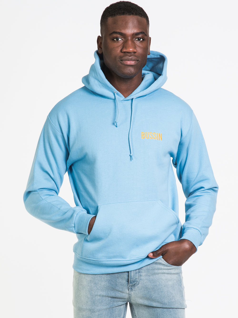 HOTLINE APPAREL BUSSIN EMBROIDERED HOODIE - CLEARANCE
